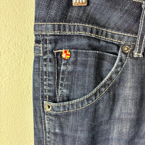 Hudson Jeans Bootcut Dark Wash Y2K Cropped or Hemmed Size 29 - Picture 3 of 8